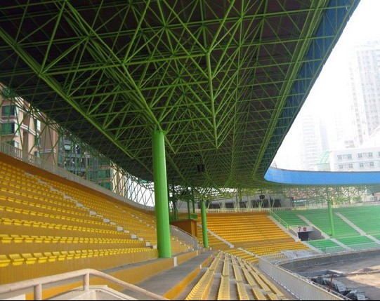 南通体育场看台网架工程